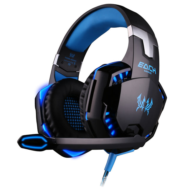 Head Mounted Heavy Bass Gaming Headset