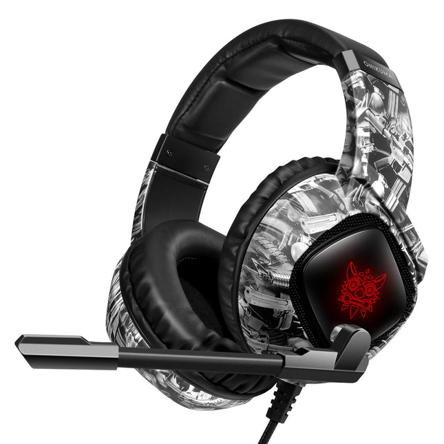 Gaming Headset With Noise Cancellation Microphone