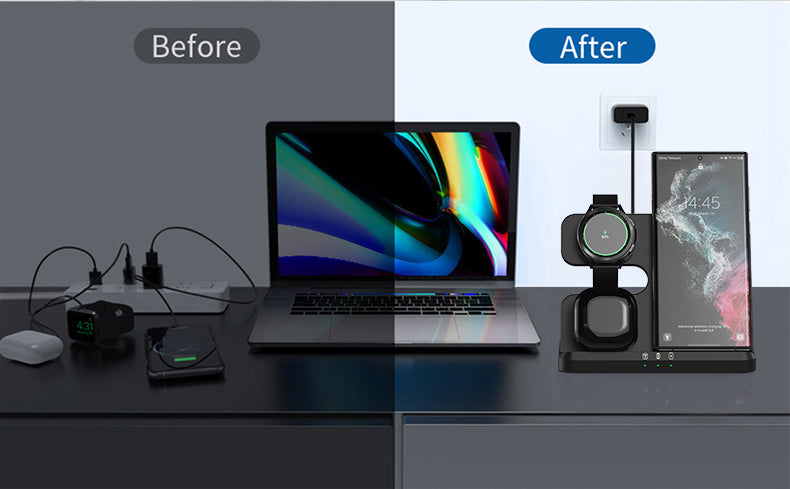 Mobile Phone Headphone Charging Stand