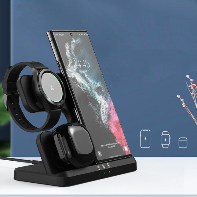 Mobile phone and headphone charging stand

Multi-device charging stand for phone and headset

Desktop charging stand for smartphone and headphones

Compact phone and headphone charging dock

2-in-1 charging stand for mobile phone and headset 📱🎧