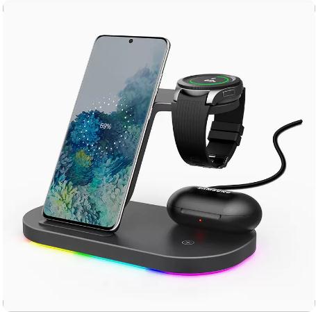 Mobile Phone Headphone Charging Stand