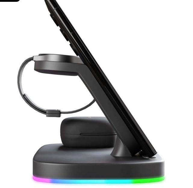 Mobile Phone Headphone Charging Stand